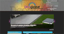 Desktop Screenshot of dcogranit.fr