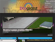 Tablet Screenshot of dcogranit.fr